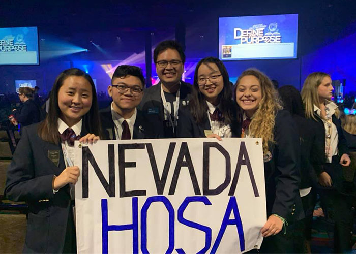 HOSA Students